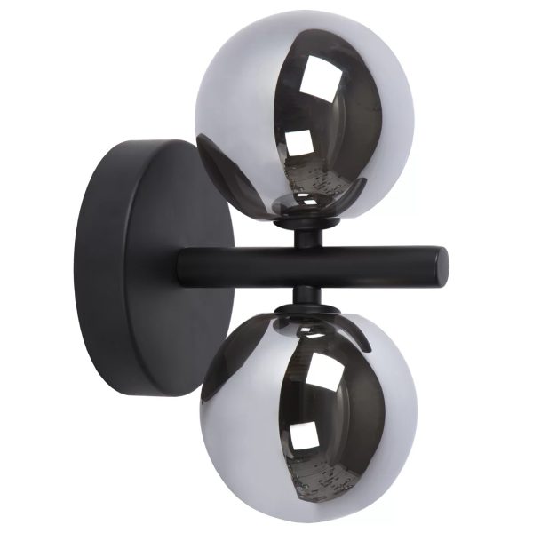 Nástenná lampa KINKIET STYLE V čierna