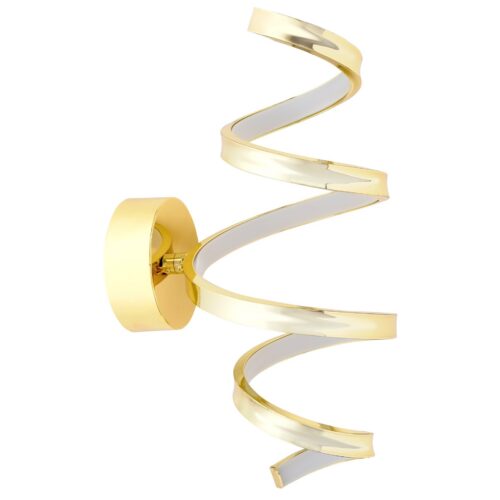 Nástenná lampa LED SPRING APP827-W zlatá Nástenná lampa LED SPRING APP827-W zlatá