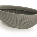 Oválný květináč LATIE 58 cm mocca