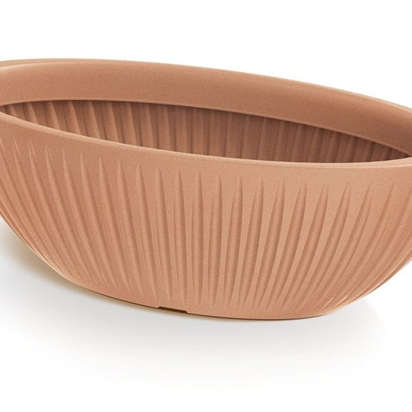 Oválný květináč LATIE 58 cm terakota