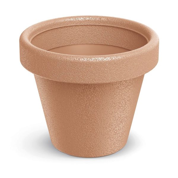 Plastový květináč ORIGINAL terakota matný