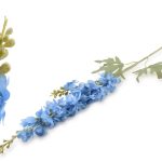 Umělá květina VIRIDIS Delphinium I. 88 cm modrá