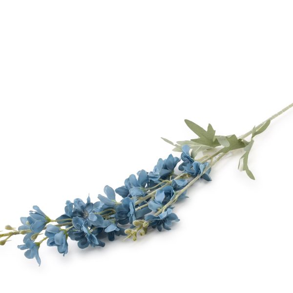 Umělá květina VIRIDIS Delphinium II. 88 cm modrá