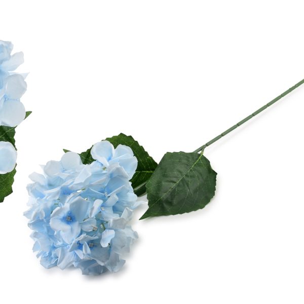 Umělá květina VIRIDIS HORTENSIA 73 cm modrá