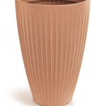 Vysoký květináč LATIE ROUND II 40 cm terakota