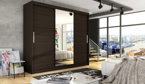AZTON I šatníková skriňa choco AZTON I šatníková skriňa choco