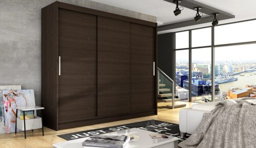 AZTON II šatníková skriňa choco AZTON II šatníková skriňa choco
