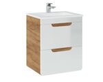 ArtCom Keramické umývadlo CFP DANCE 2050RB/8009 | biely lesk 50 cm – Obrázok 2