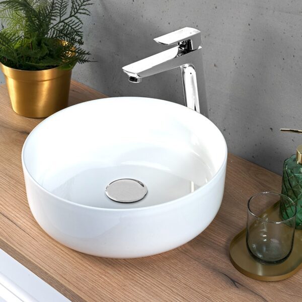 ArtCom Keramické umývadlo MAJA GW | biely lesk 36 cm