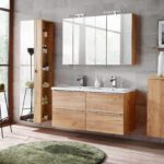 ArtCom Keramické umývadlo SPIRIT UM-8070-120D | biely lesk 120 cm