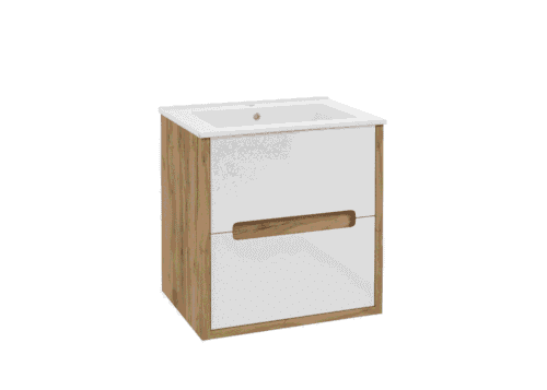ArtDef Keramické umývadlo NANU L1032 | 60 cm ArtDef Keramické umývadlo NANU L1032 | 60 cm