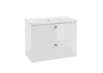 ArtDef Keramické umývadlo NANU L1034 | 80 cm – Obrázok 2