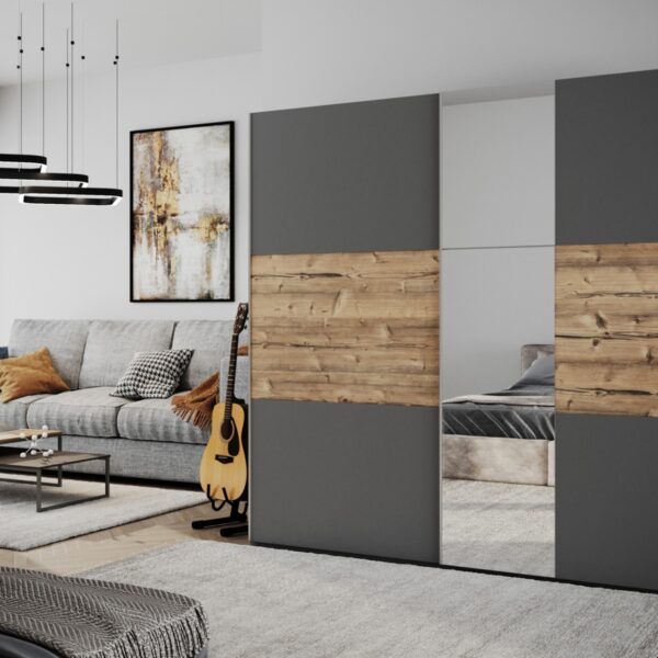 BASIA LUX 200 šatníková skriňa