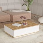 farba borovica/biely mat