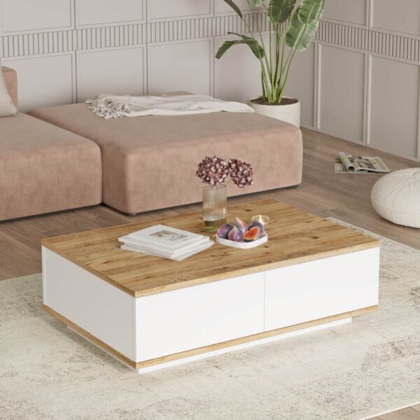 farba borovica/biely mat