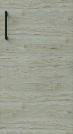 satin / light rockford hickory
