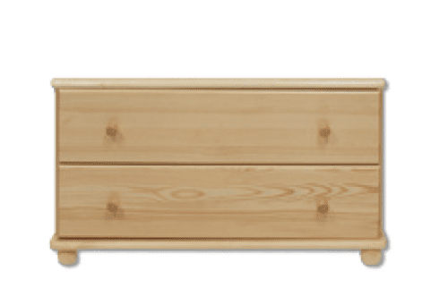 KD101 Komoda s 2 zásuvkami