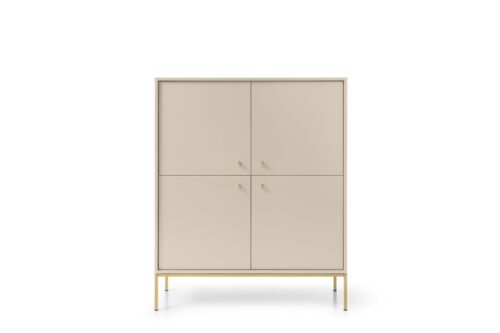 Komoda Mono II 104 cm béžová/zlatá Komoda Mono II 104 cm béžová/zlatá