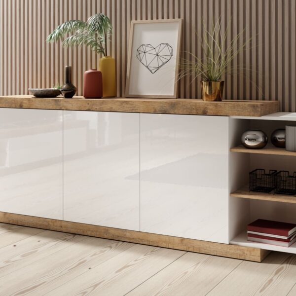 Komoda SINATRA 43 samdal/biela