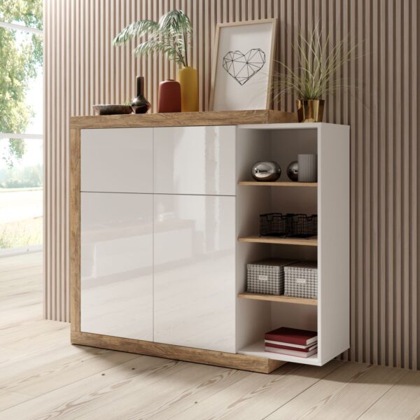 Komoda SINATRA 45 samdal/biela
