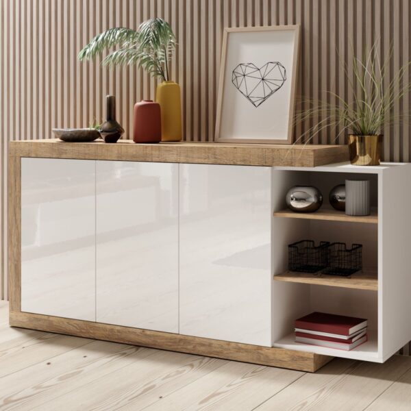 Komoda SINATRA 47 samdal/biela