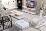 Konferenčný/TV stolík LIPIONE 771 biely – Obrázok 2