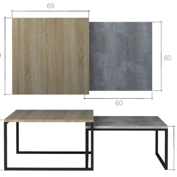 orech Burgundia/beton