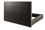 LuxD Dizajnová posteľ Laney II 160 x 200 cm olivovo-sivý zamat – Obrázok 4