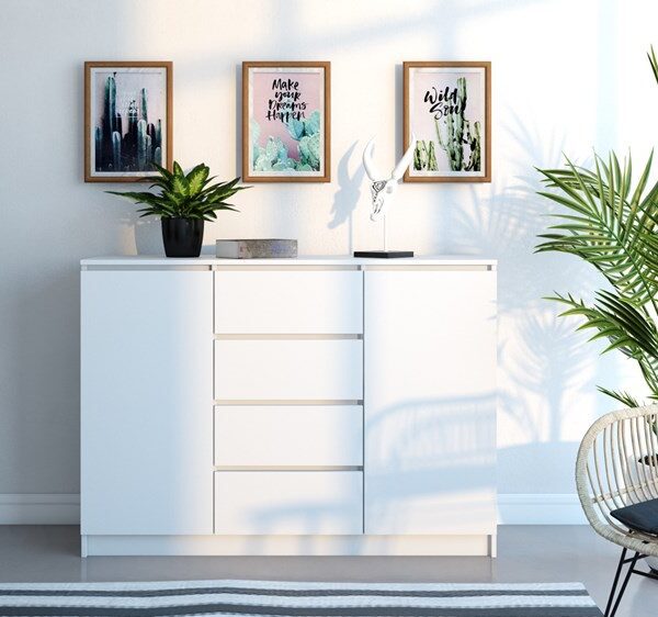 Moderná komoda 2D4S