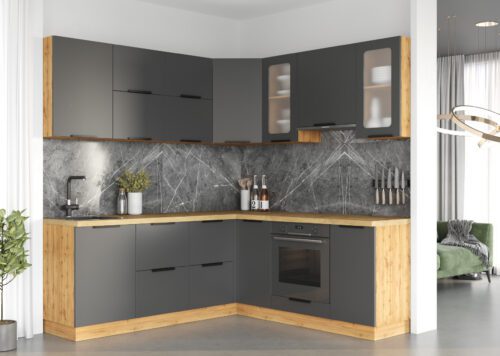 OASIS rohová kuchynská linka MDF OASIS rohová kuchynská linka MDF