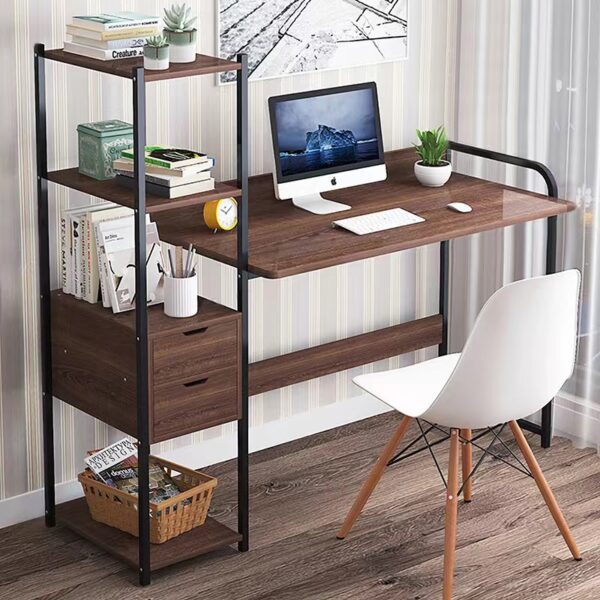 OFFICE PC stolík s regálom