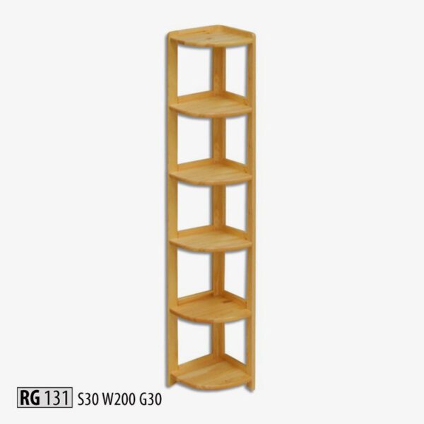 RG131 Rohový regál