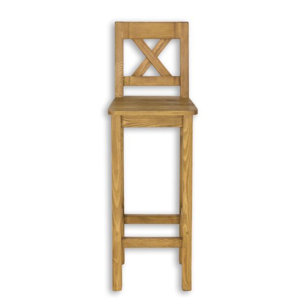 Rustik barová stolička KT709