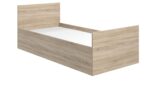 SOULMATE jednolôžková posteľ 90x200-wenge – Obrázok 2