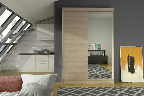 Šatníková skriňa LONY 1 dub sonoma Šatníková skriňa LONY 1 dub sonoma