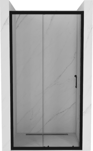 Sprchové dvere MEXEN Apia 95cm čierne Sprchové dvere MEXEN Apia 95cm čierne