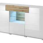 TALEDO 26 nízka dvojdverová vitrína 2494DW26