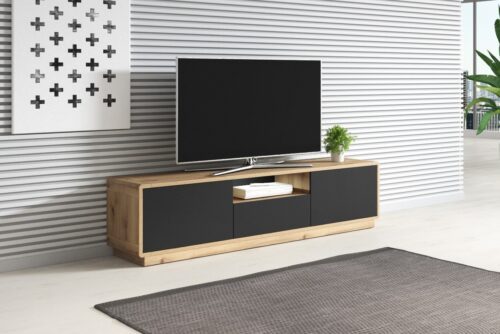 TV stolík ARTON 39 taurus/čierny mat TV stolík ARTON 39 taurus/čierny mat