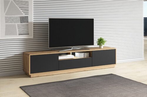 TV stolík ARTON 40 taurus/čierny mat TV stolík ARTON 40 taurus/čierny mat