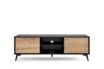 TV stolík SMARAGD RTV154 dub evoke/čierna