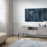 Tv stolík NEW RTV154 sivý