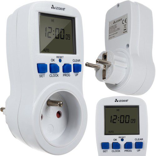 Časovač elektrickej energie Izoxis 19923 Časovač elektrickej energie Izoxis 19923