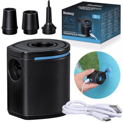 Elektrická vzduchová pumpa USB Bestway + tipy Bestway 62289 Elektrická vzduchová pumpa USB Bestway + tipy Bestway 62289