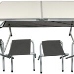 Enero Turistický camping set stôl a 4 stoličky - 1001593