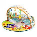 Interaktívna podložka / ohrádka Sapphire Kids - modrá – Obrázok 2