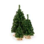 Limpol Malý jutový vianočný stromček 60 cm