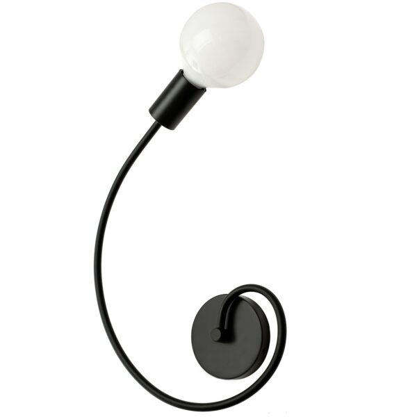 Nástenná lampa APP743-1W čierna
