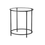 Okrúhly stolík 50 cm VASAGLE LGT020B01