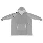 Oversize mikina/deka XXL Ruhhy 24402 - sivá – Obrázok 2
