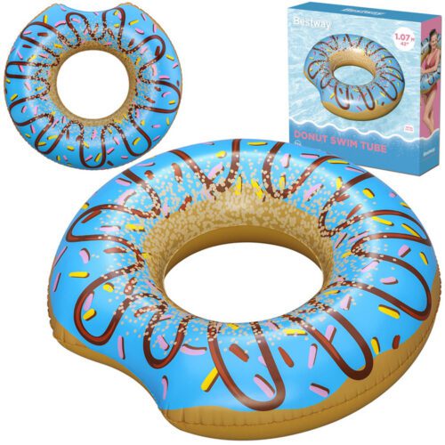 Plávajúce koleso donut 107cm Bestway 36118 - modré Plávajúce koleso donut 107cm Bestway 36118 - modré